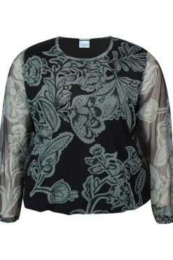 Best Zhenzi paita Adley 1173 65750 Vihreu00e4/musta