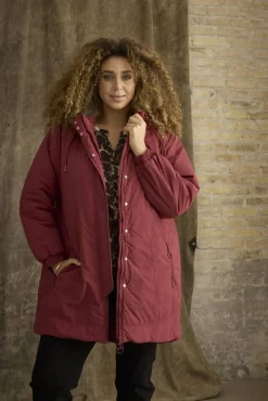 Discount Zhenzi takki Naya 39050 Burgundy